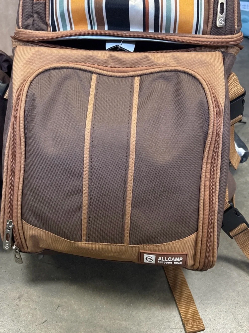 All Camp Outdoor Gear. Fully Insulated Camping Thermal Backpack